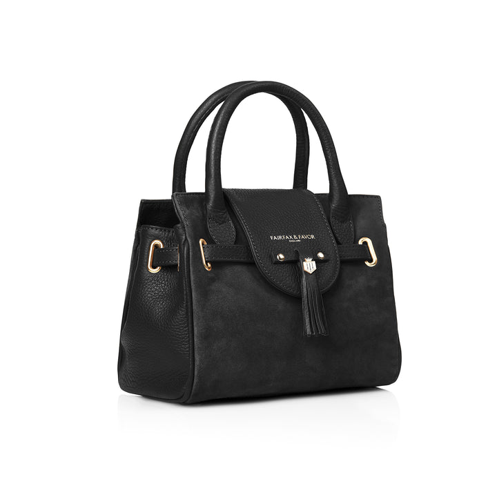 Fairfax & Favor Ladies Mini Windsor Suede Handbag