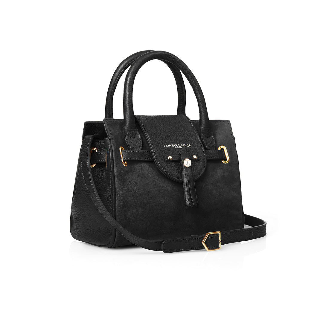 Fairfax & Favor Ladies Mini Windsor Suede Handbag