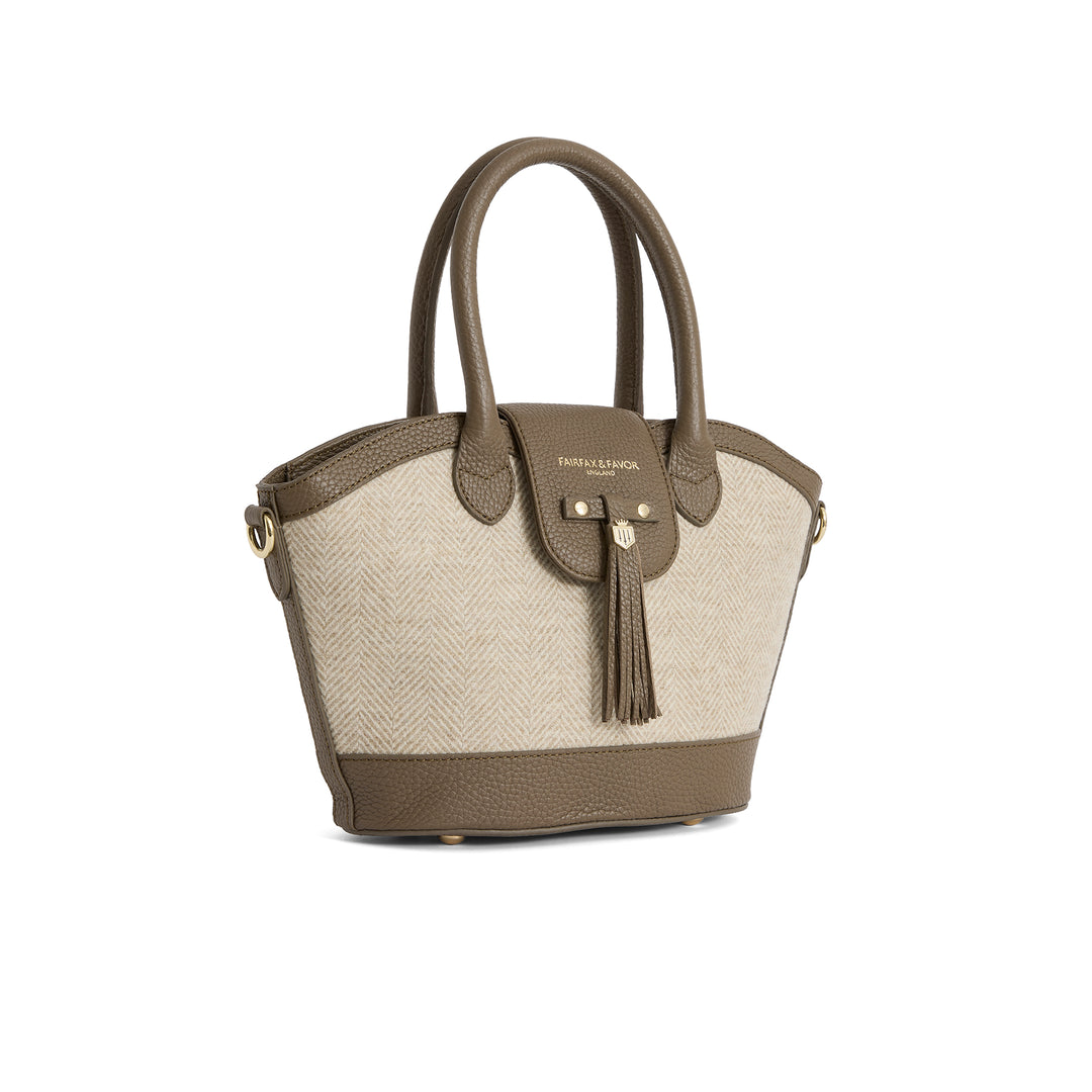 Fairfax & Favor Mini Windsor Tote Herringbone