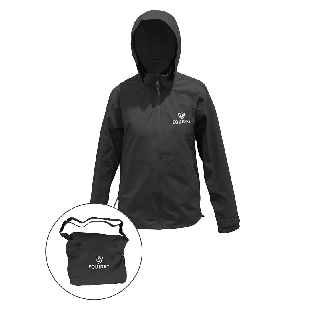 Equidry Childs Nimbus Pack away Jacket with Stowaway Hood