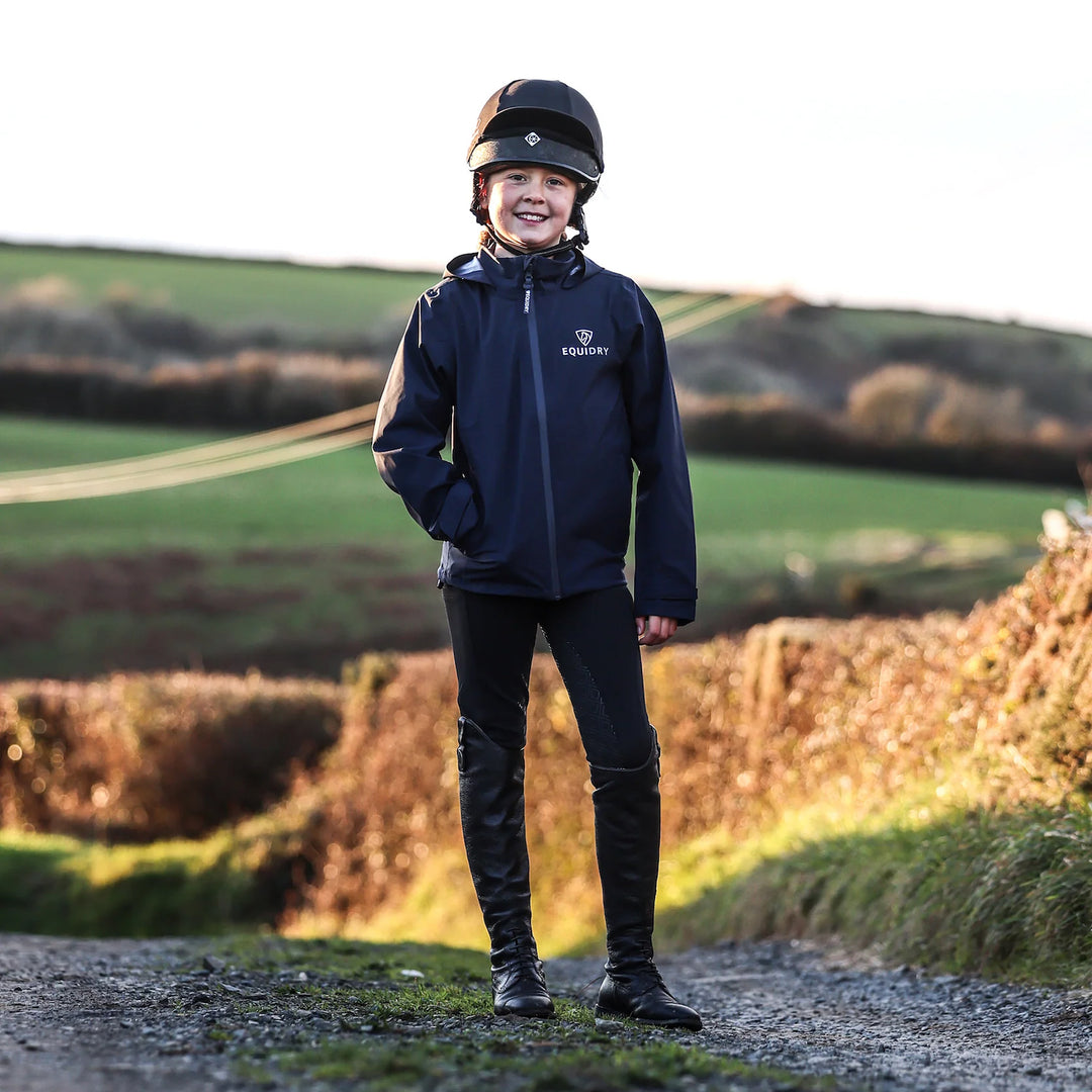 Equidry Childs Nimbus Pack away Jacket with Stowaway Hood