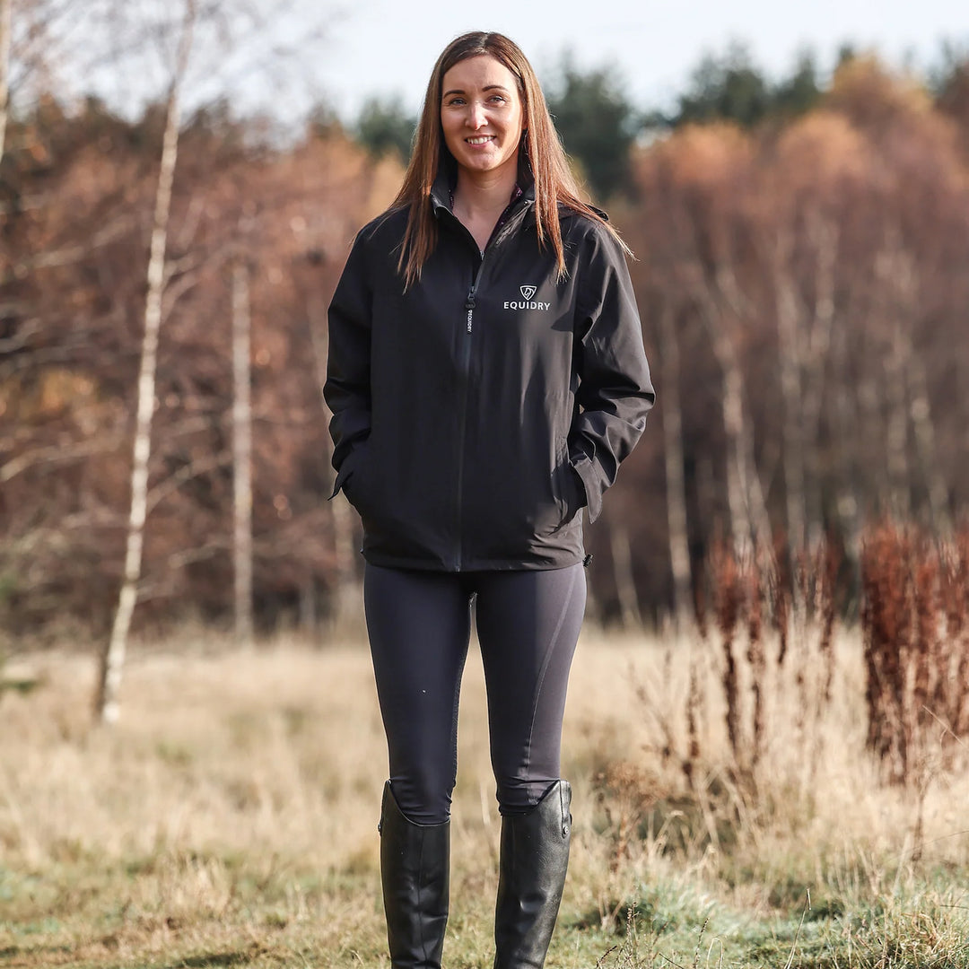 Equidry Ladies Nimbus Pack away Jacket with Stowaway Hood