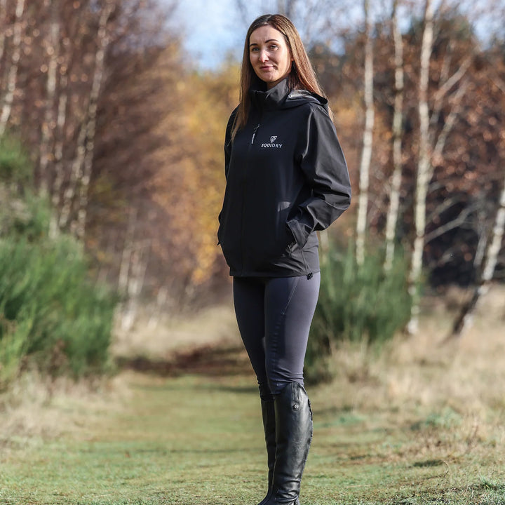 Equidry Ladies Nimbus Pack away Jacket with Stowaway Hood