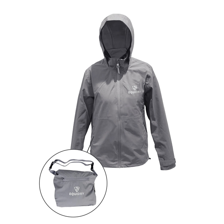 Equidry Ladies Nimbus Pack away Jacket with Stowaway Hood
