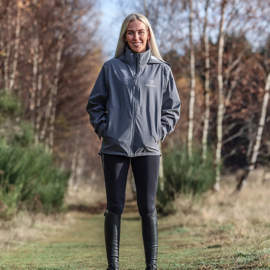Equidry Ladies Nimbus Pack away Jacket with Stowaway Hood