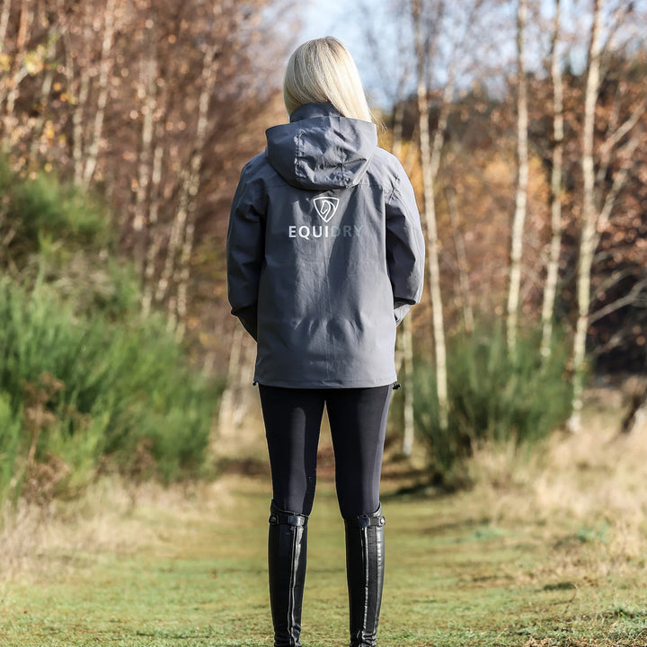 Equidry Ladies Nimbus Pack away Jacket with Stowaway Hood