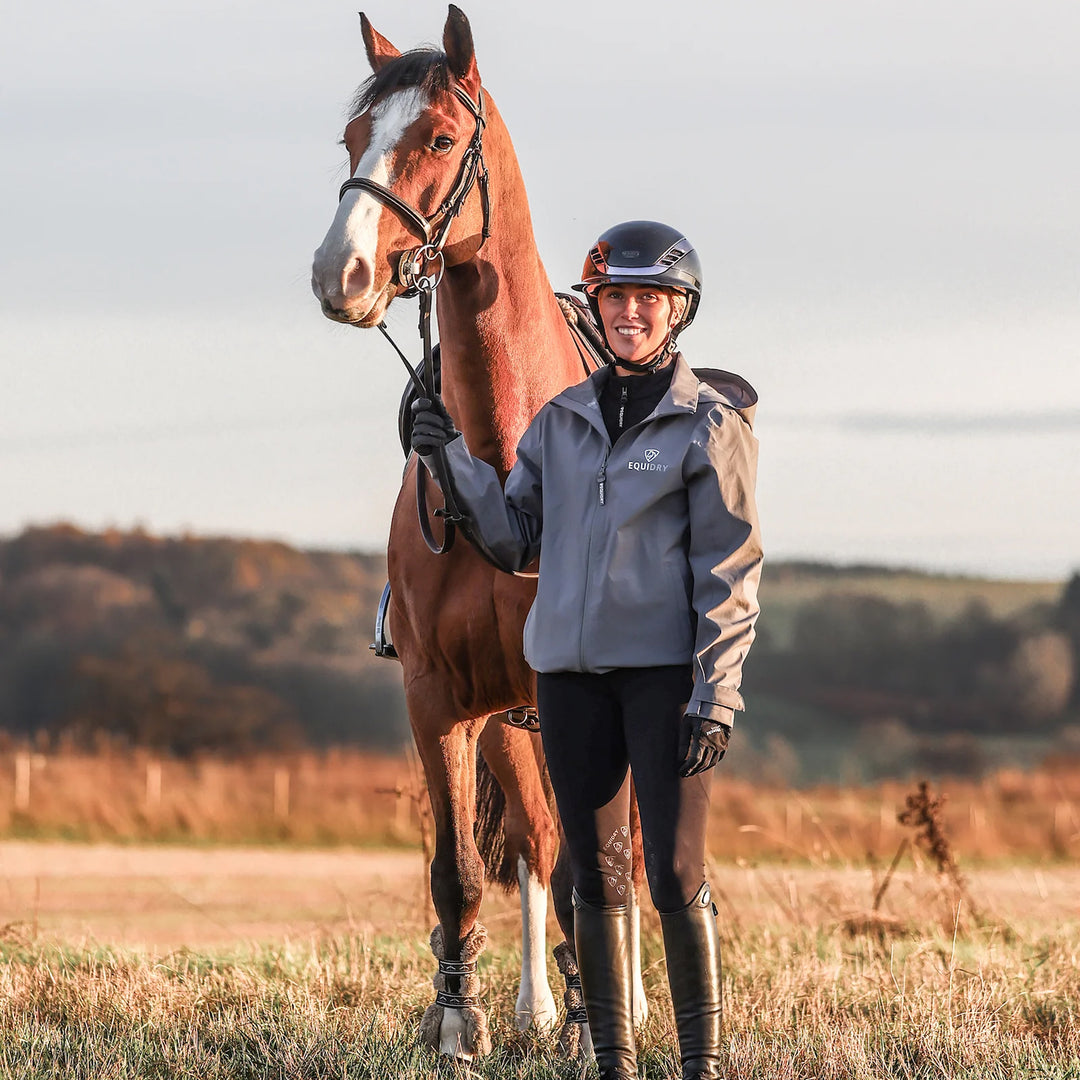 Equidry Ladies Nimbus Pack away Jacket with Stowaway Hood