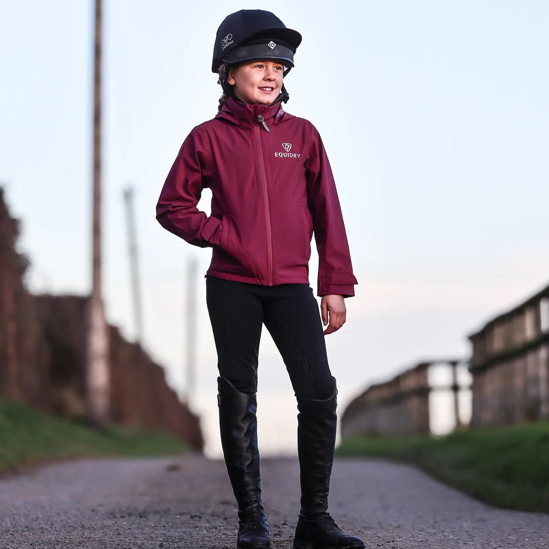 Equidry Childs Nimbus Pack away Jacket with Stowaway Hood
