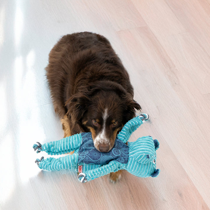 KONG Floppy Knots Hippo Dog Toy