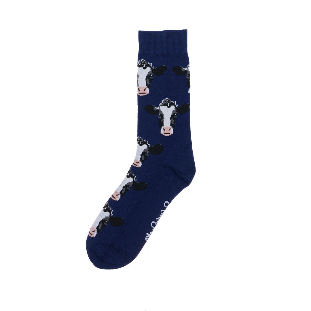 Shuttle Socks Mens Cow Socks