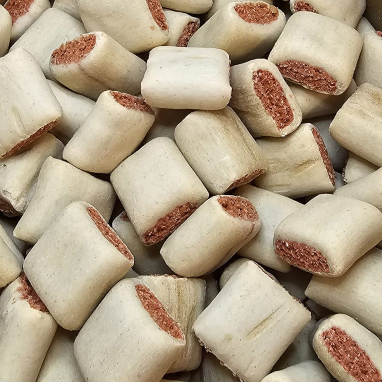 Pointer Salmon Burger Dog Treats Bulk Box