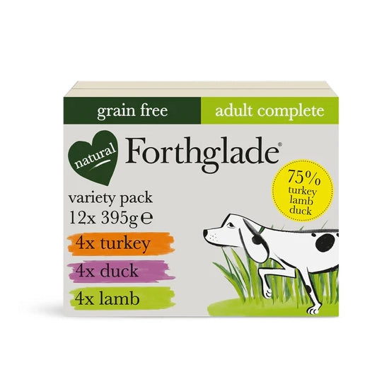 Forthglade Complete Grain Free Dog Food Variety Pack