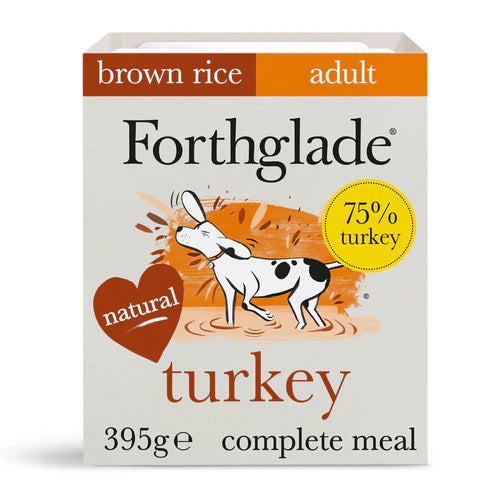 Forthglade Complete Turkey, Brown Rice & Veg Wet Dog Food