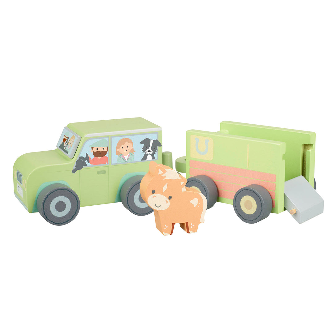 Orange Tree Toys Farm 4x4 & Horsebox