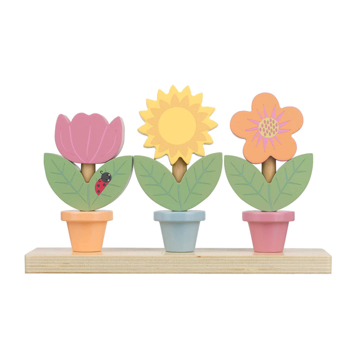 Orange Tree Toys Stacking Flower Pots