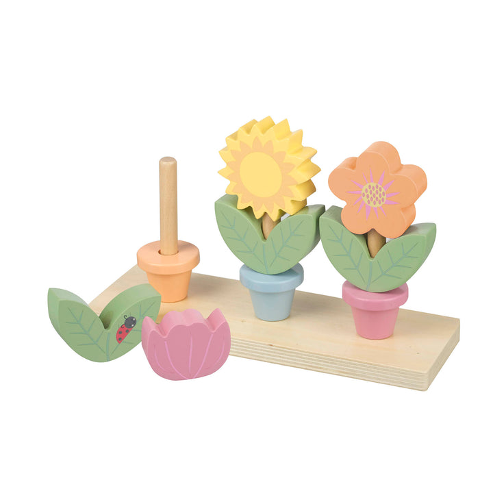 Orange Tree Toys Stacking Flower Pots