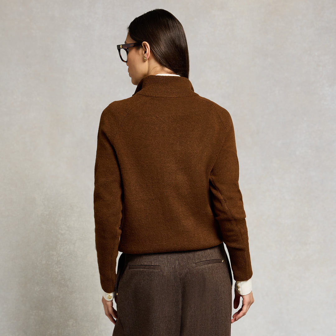 Holland Cooper Ladies Oakmont Quarter Zip Knit