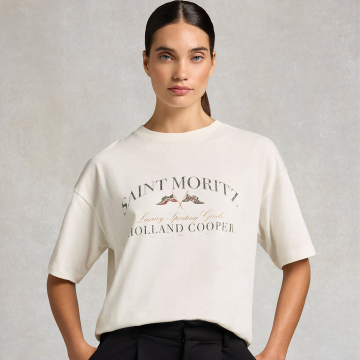 Holland Cooper Ladies Oversized Destination Tee