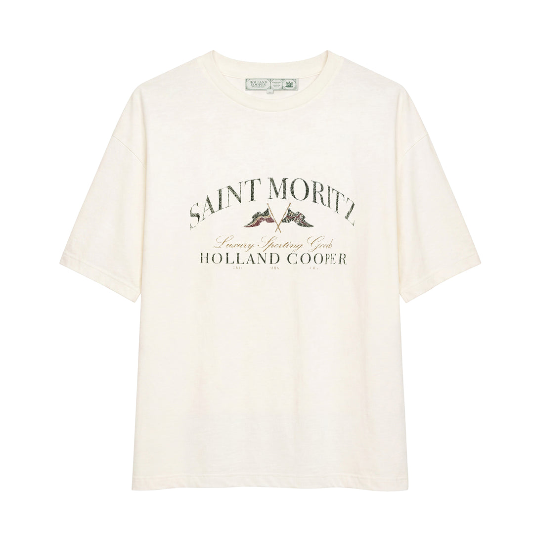 Holland Cooper Ladies Oversized Destination Tee