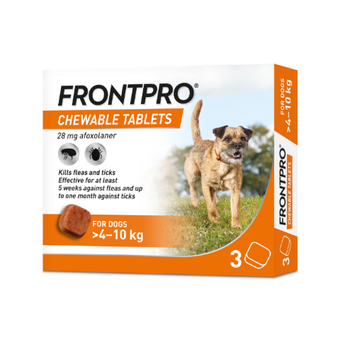 Frontline Frontpro Chewable Tablets for Medium Dogs