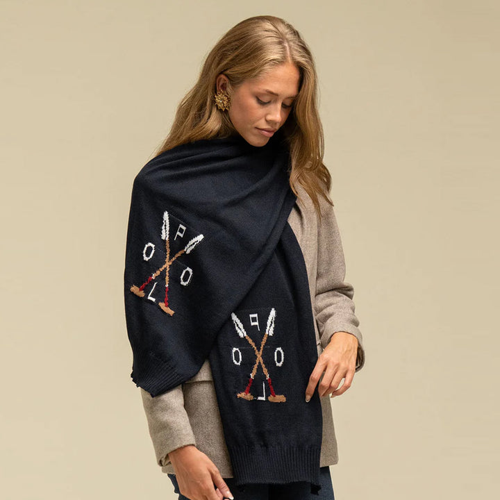 Waring Brooke Ladies Polo Chunky Scarf