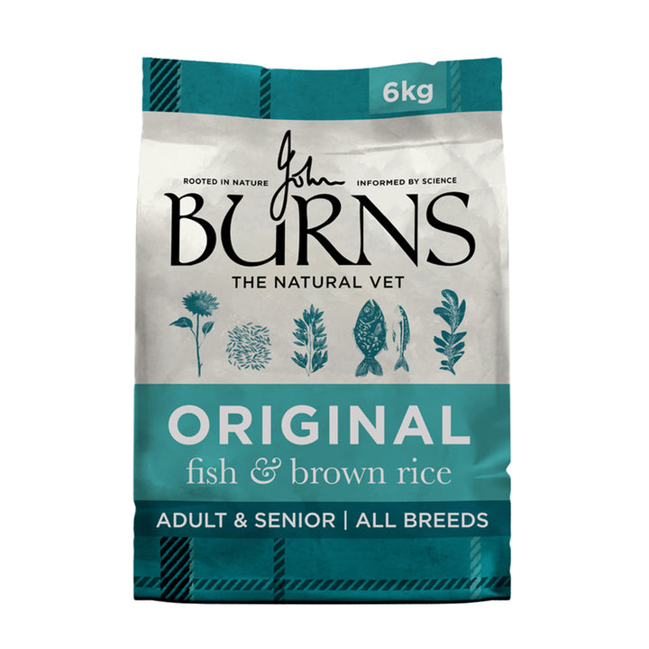 Burns Adult Dog with Fish & Brown Rice#6kg