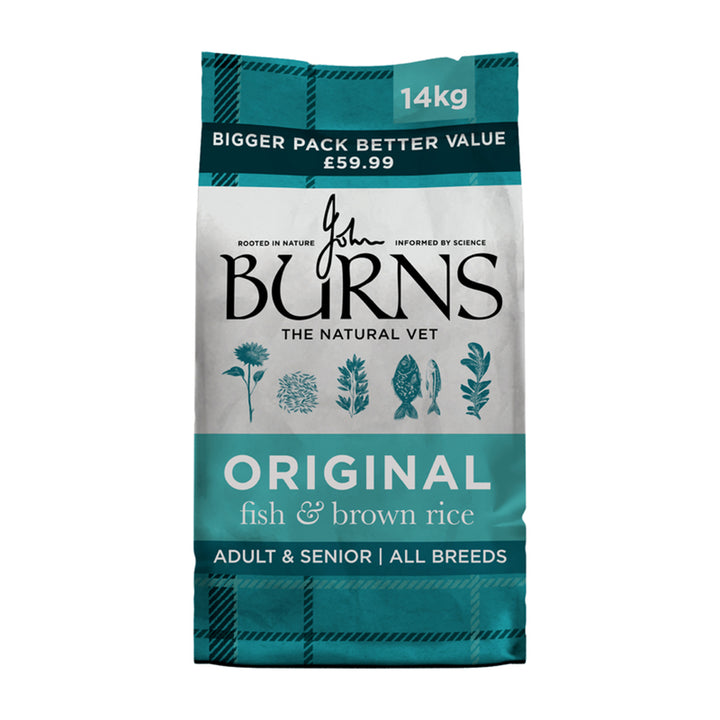 Burns Adult Dog with Fish & Brown Rice#14kg