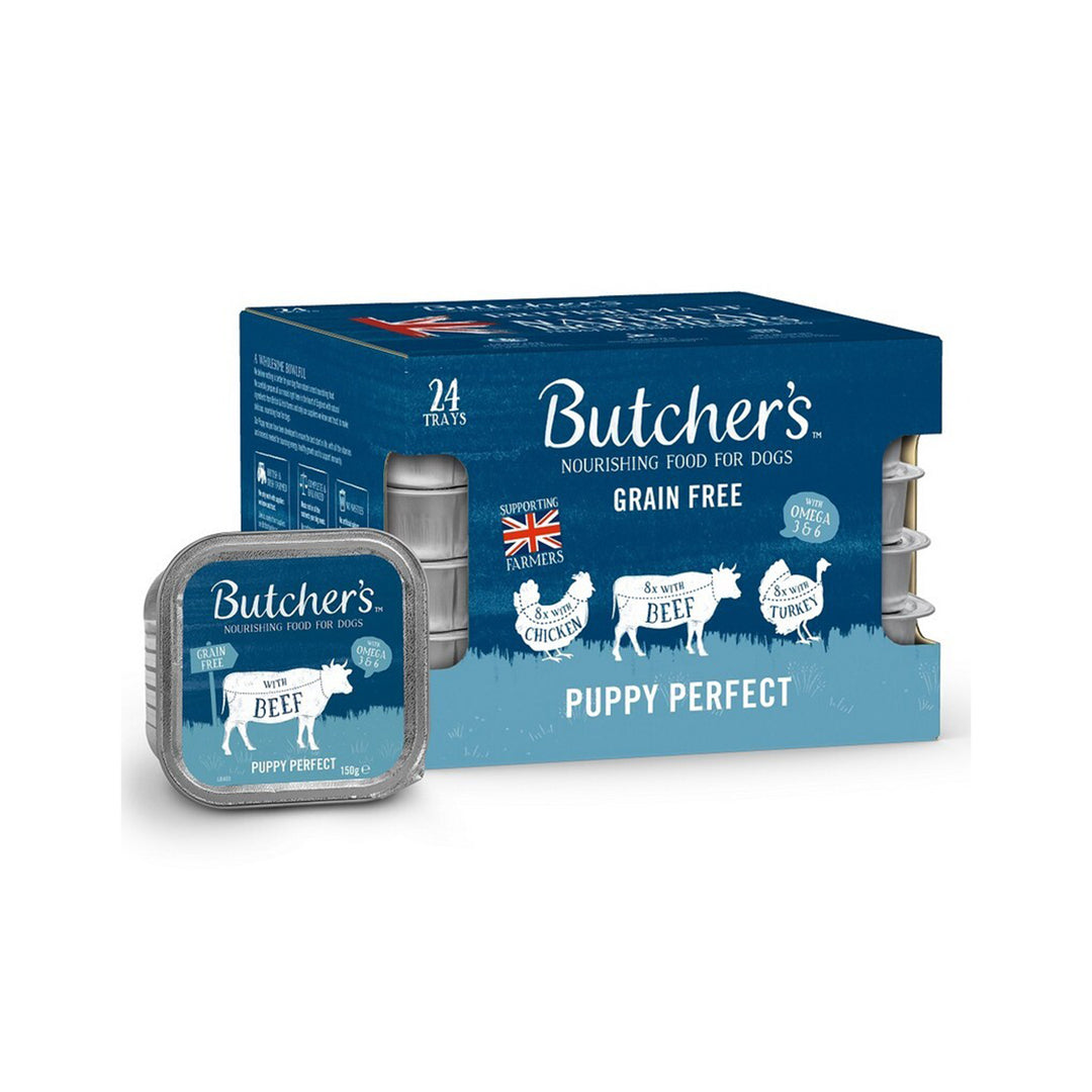 Butchers Puppy Perfect Grain Free Trays