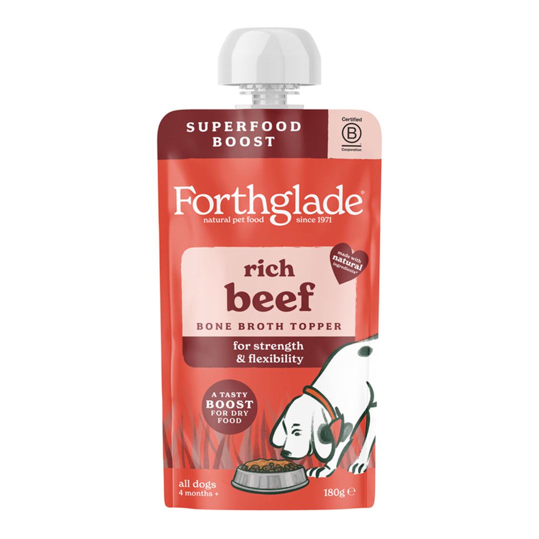 Forthglade Topper Beef Broth for Dogs