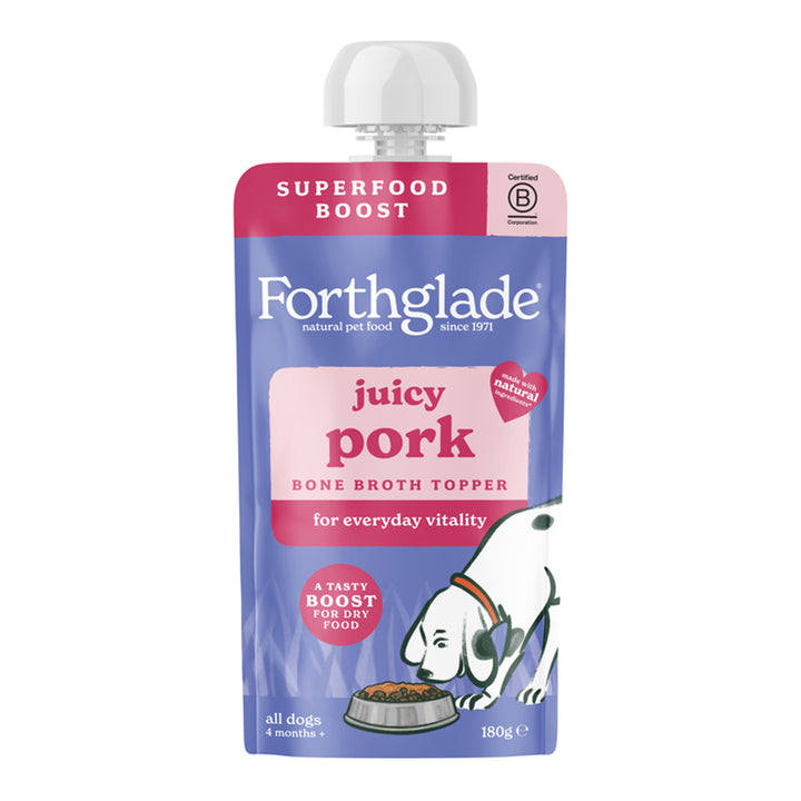 Forthglade Topper Pork Broth for Dogs