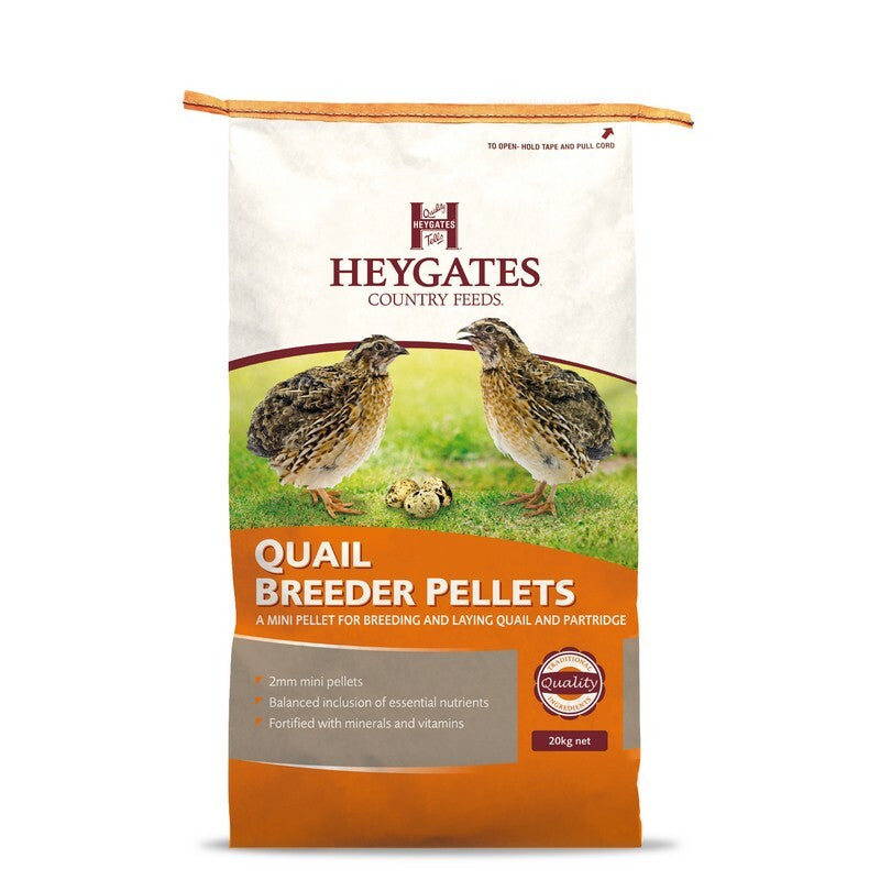 Heygates Quail & Partridge Breeder & Layers Pellets