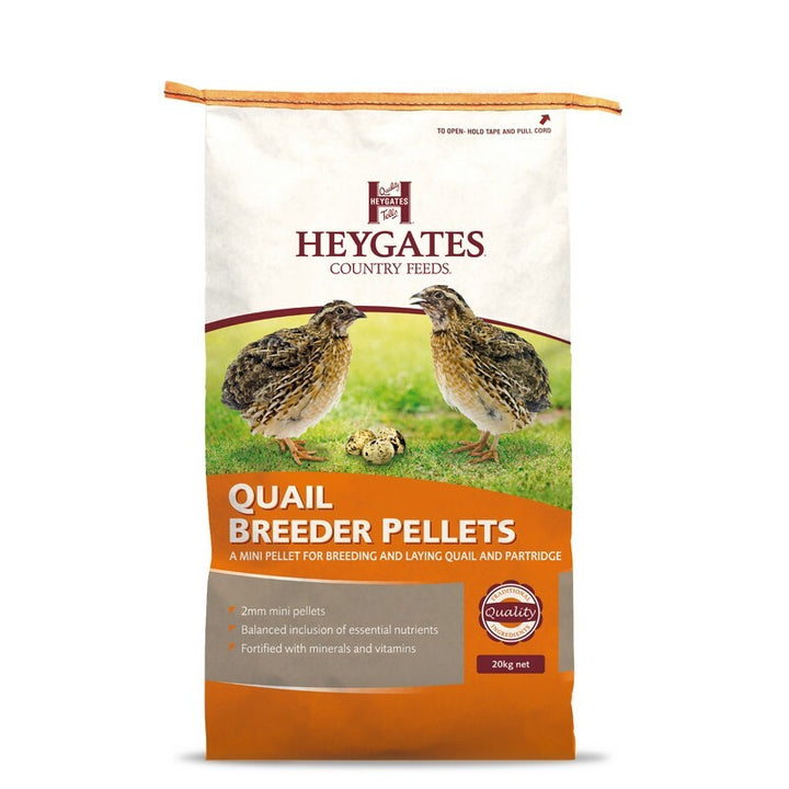 Heygates Quail & Partridge Breeder & Layers Pellets