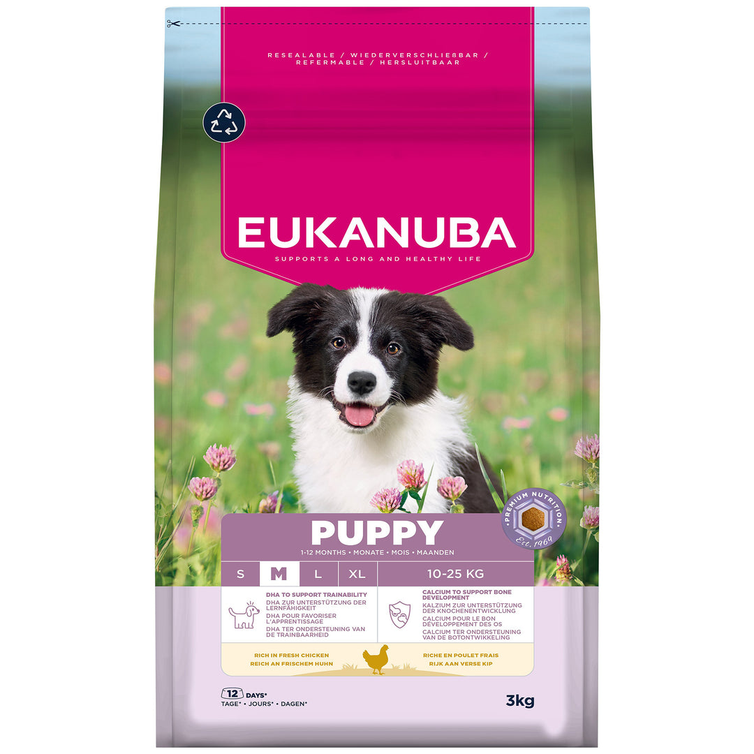 Eukanuba Growing Puppy Medium Breed Chicken