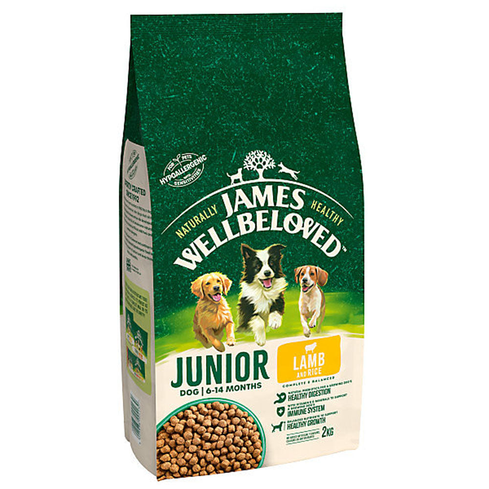 James Wellbeloved Junior Dog with Lamb & Rice