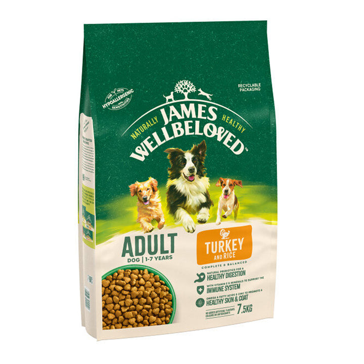 James Wellbeloved Adult Dog with Turkey & Rice