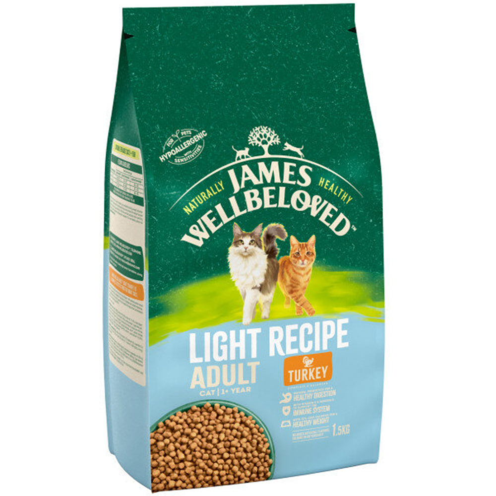 James Wellbeloved Adult Cat Light with Turkey & Rice