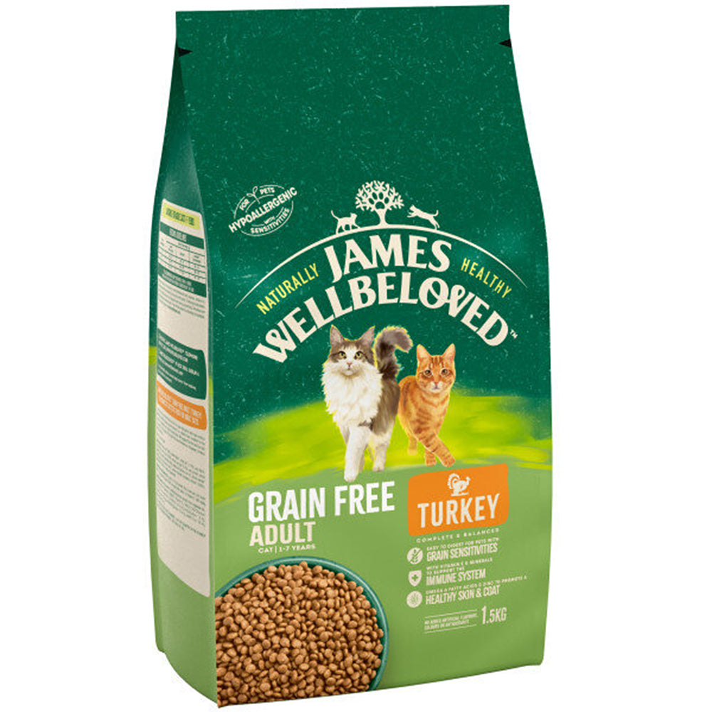 JW Cat Adult Turkey Grain Free#1.5kg