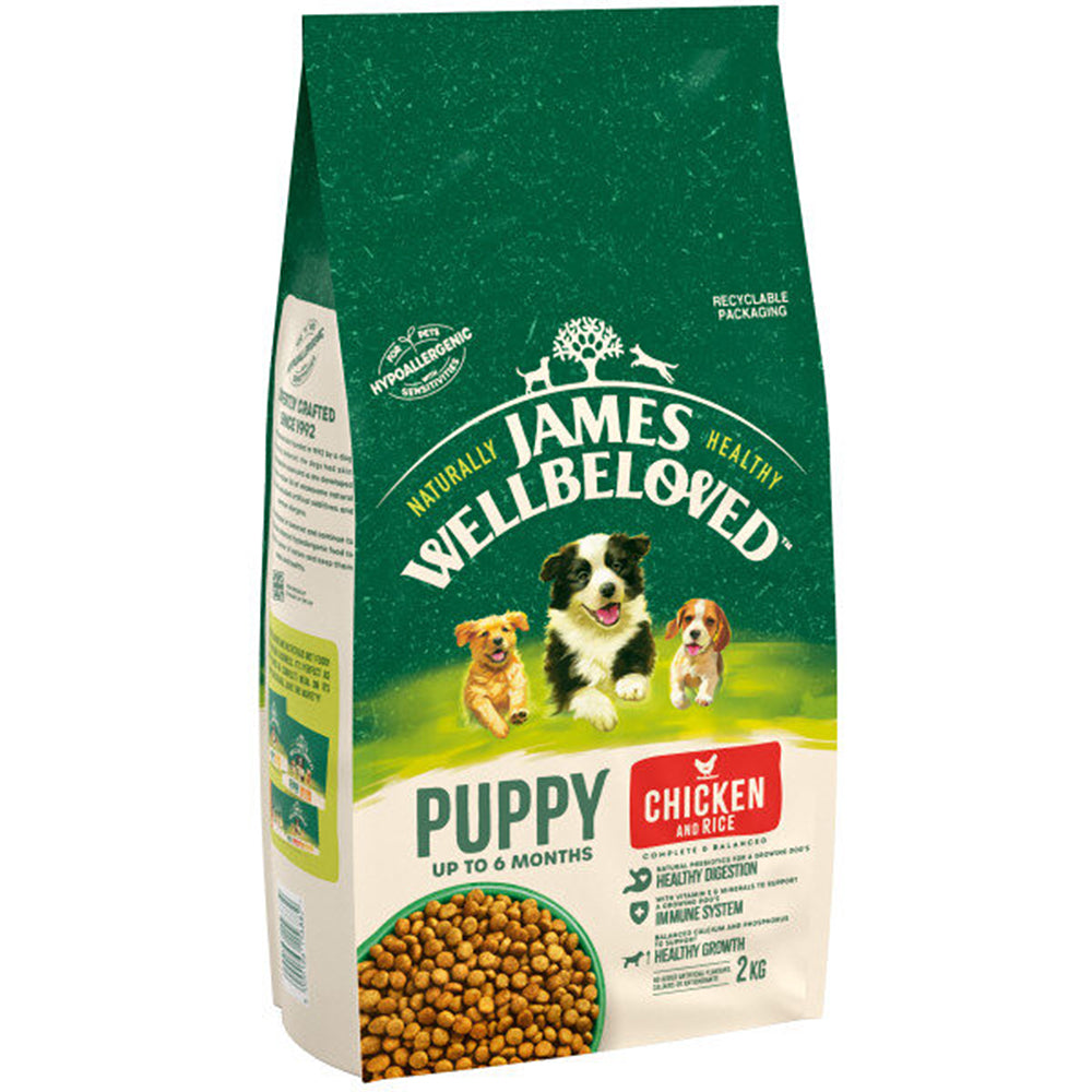 James Wellbeloved Puppy with Chicken & Rice#2kg