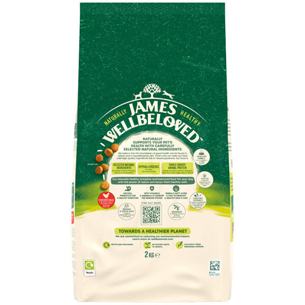 James Wellbeloved Puppy with Chicken & Rice#2kg