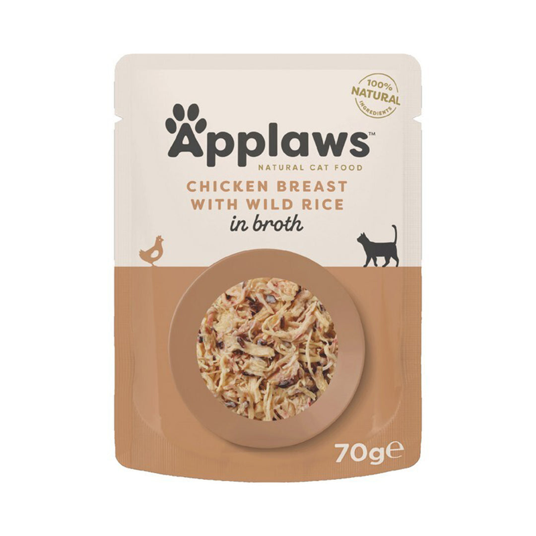 Applaws Cat Pouch Chicken Wild Rice 70g