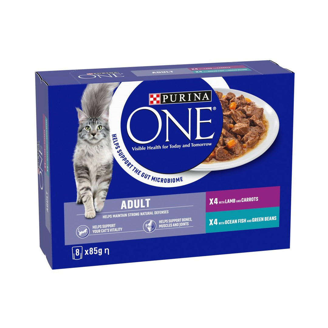 Purina One Adult Fish & Lamb Pouch