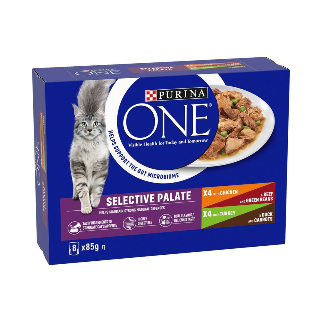 Purina One Adult Select Mixed Pouch