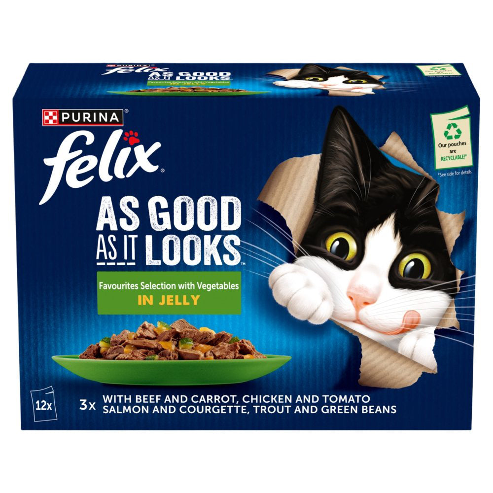 Felix Pouch AGAIL Favourites With Veg 12x85g