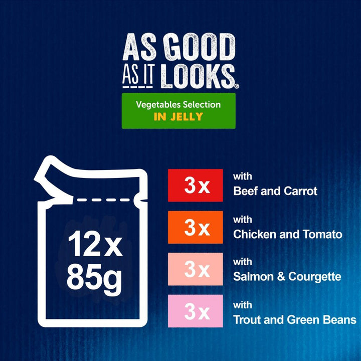 Felix Pouch AGAIL Favourites With Veg 12x85g