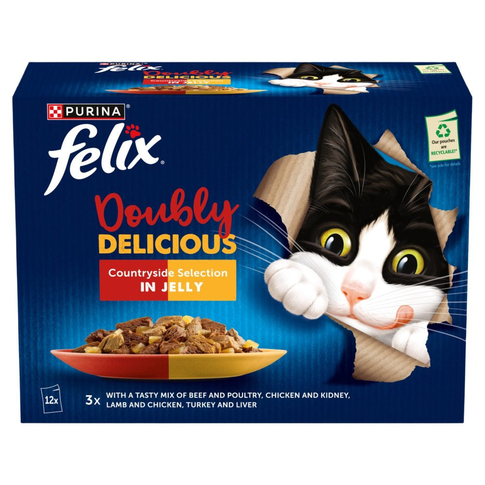 Felix Pouch AGAIL Double Delicious Meat 12x85g
