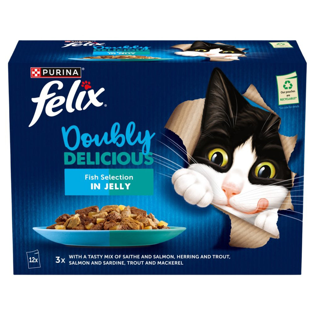 Felix Pouch AGAIL Double Delicious Fish 12x85g