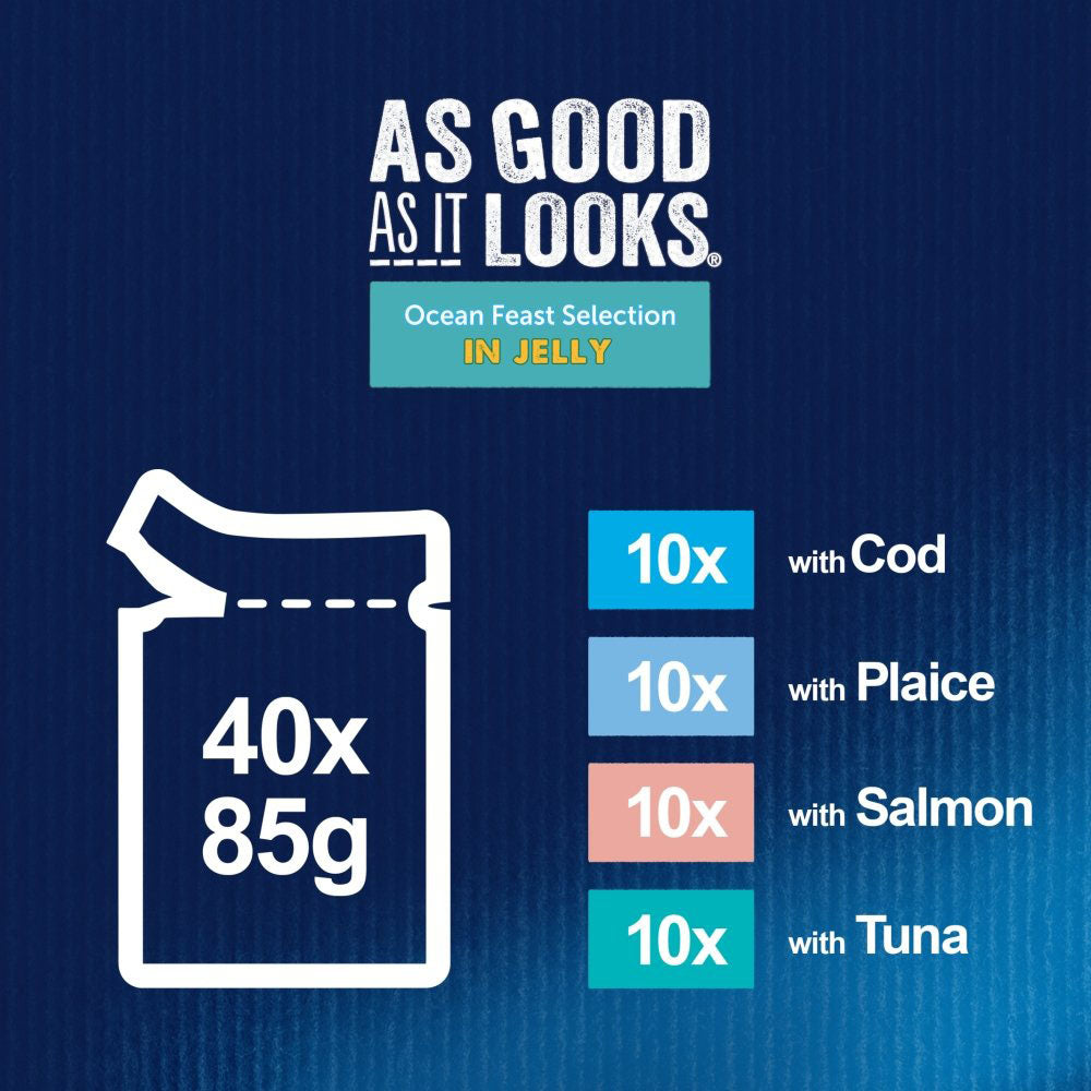 Felix Pouch AGAIL Ocean Feast CIJ 40x85g