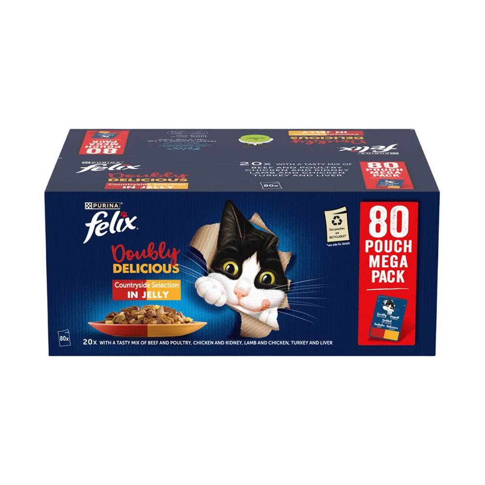 Felix Pouch AGAIL Double Delicious Meat 80x85g