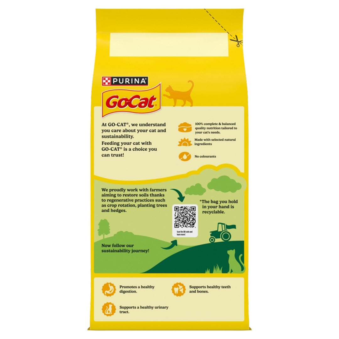 Go-Cat Complete Tuna, Herring & Vegetable Dry Cat Food#2kg