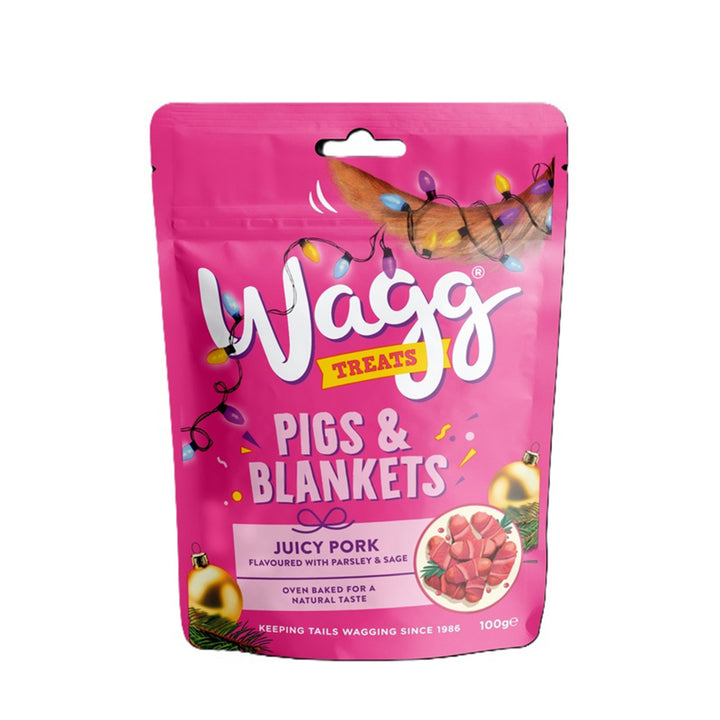 Wagg Xmas Pigs & Blankets Treats